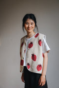 Morning Vest - Strawberries