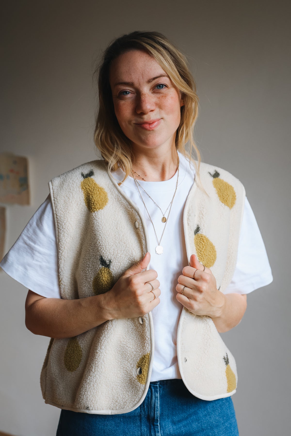 Morning Vest - Pears