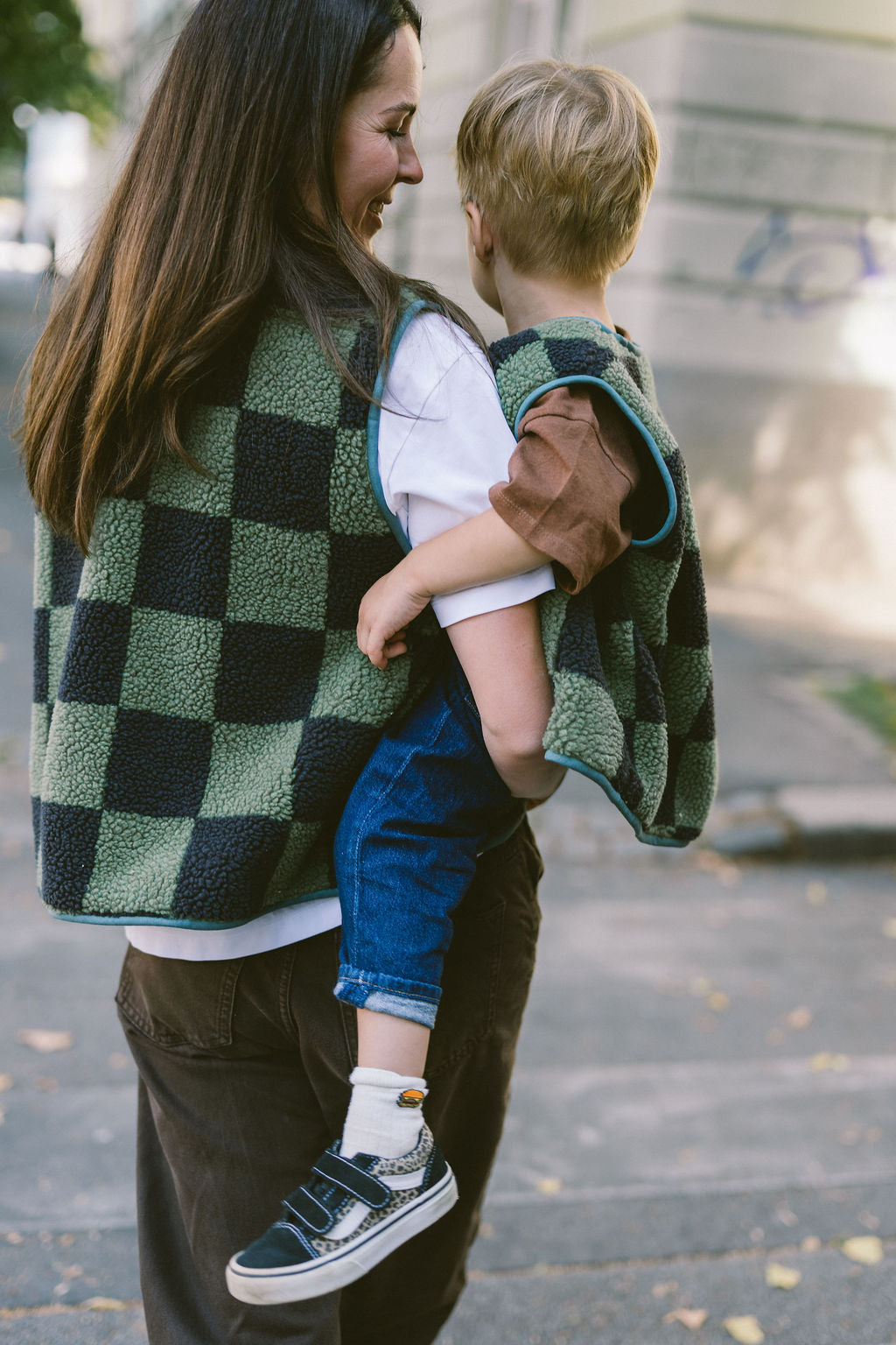 Morning Vest Kids – Green Brick